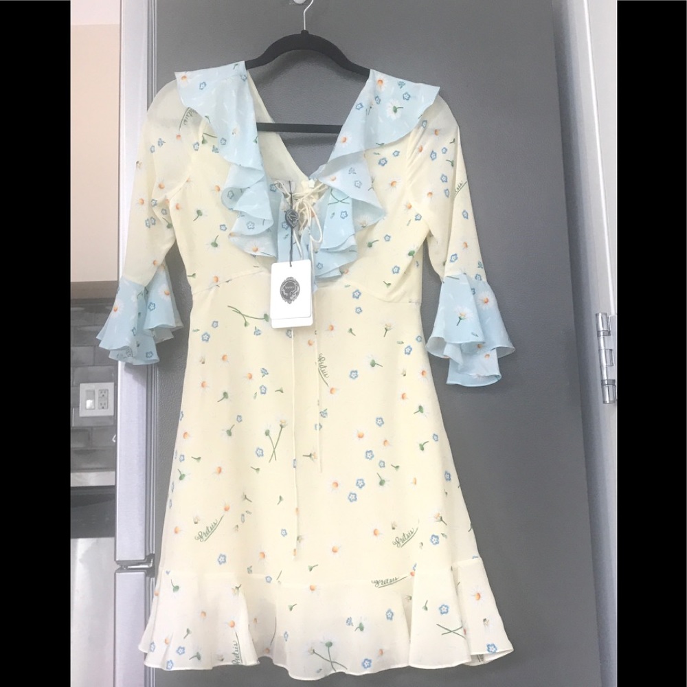 NWT Sretsis SS18 Silk Dress Size US2